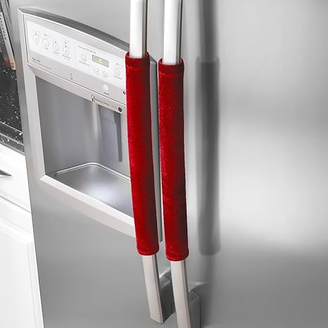 ougar8 protectores de manijas para puerta de refrigerador manten tu aparato de cocina limpio de manchas dedos goteos manchas de alimentos