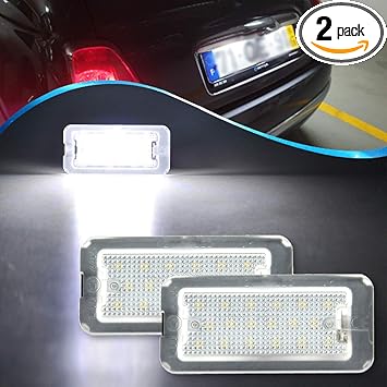 2012 fiat 500 license plate led
