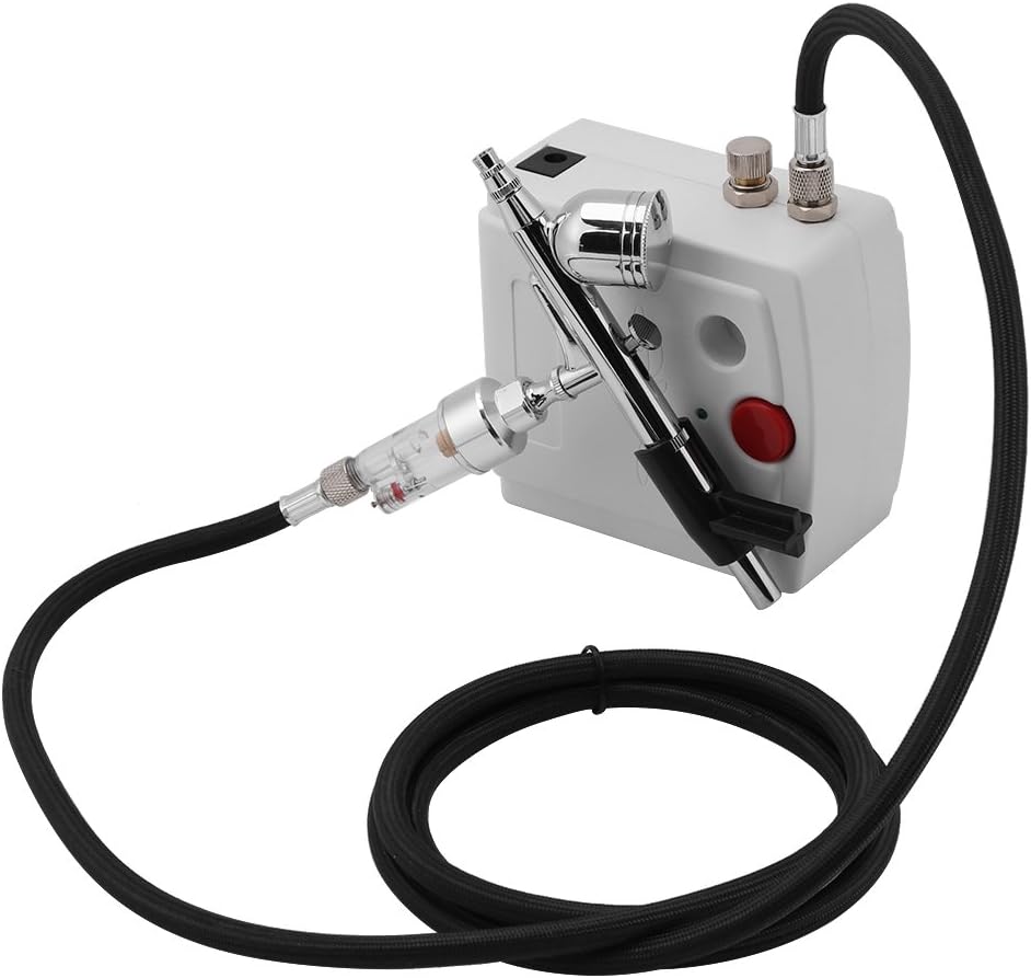 Amazon Com Precision Airbrush Compressor Kit Dual Action Spray