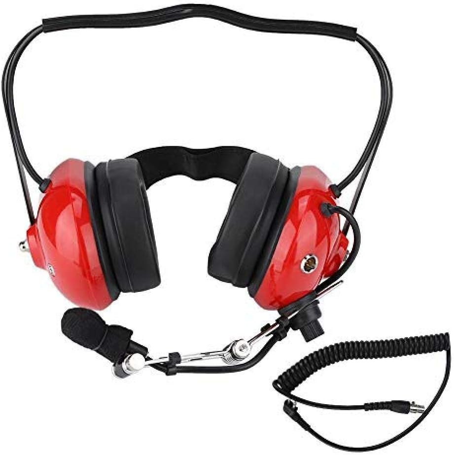 Aviation Headset With Microphone, General M Cable Rear Hanging Type