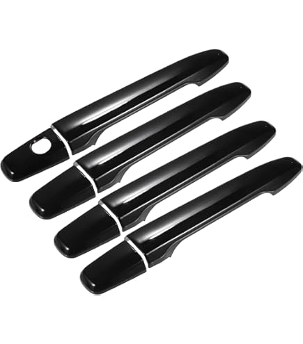 Front Rear Left Right Side Car Exterior Door Handle Cover With Keyless