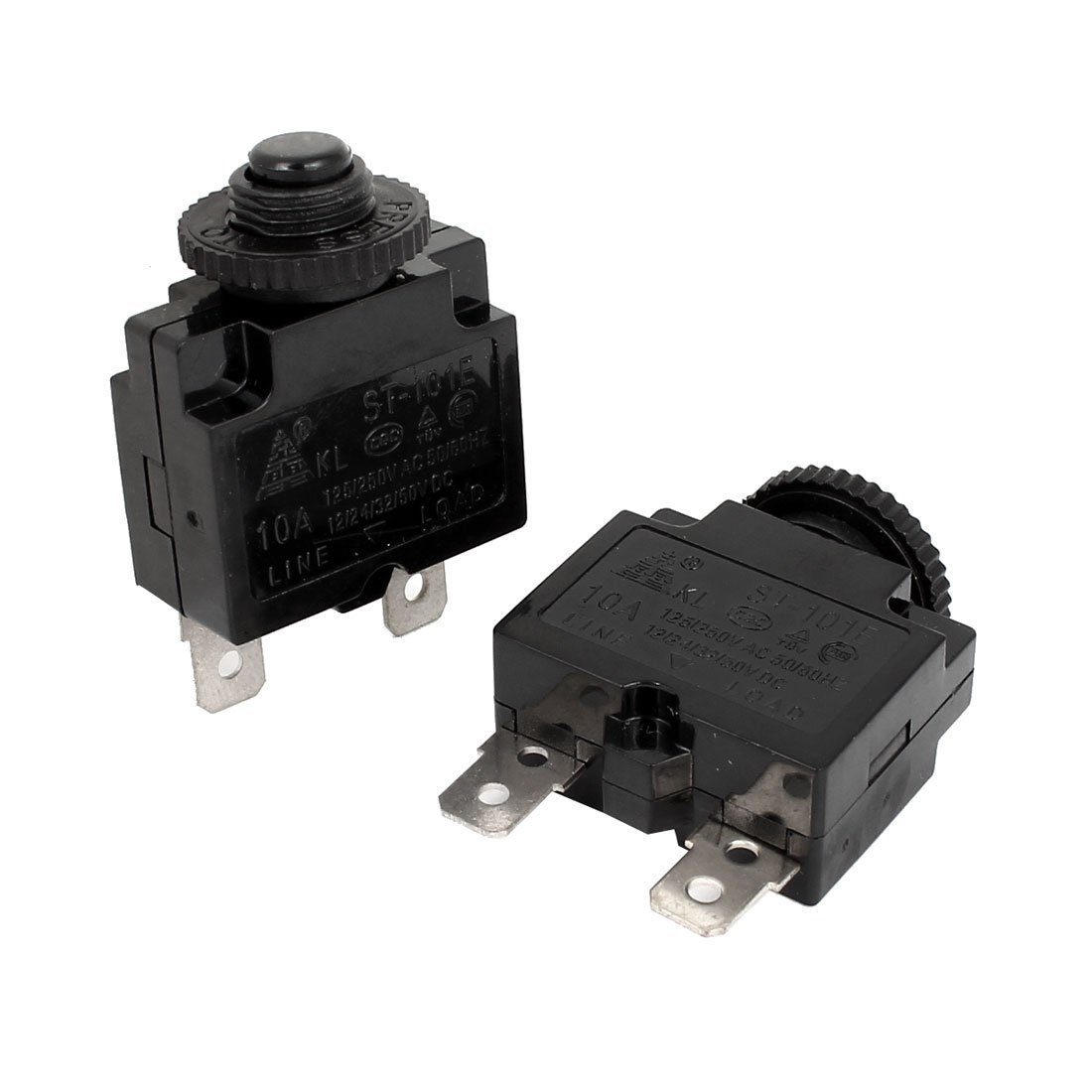 Uxcell 2pcs Thermal Overload Protector Ac 125 250v 10a Push Button Reset Circuit Breaker Circuit Breakers Miniature Circuit Breakers Uxcell 2pcs Thermal Overload Protector Ac 125 250v 10a Push Button Reset Circuit Breaker Circuit Breakers Miniature Circuit Breakers