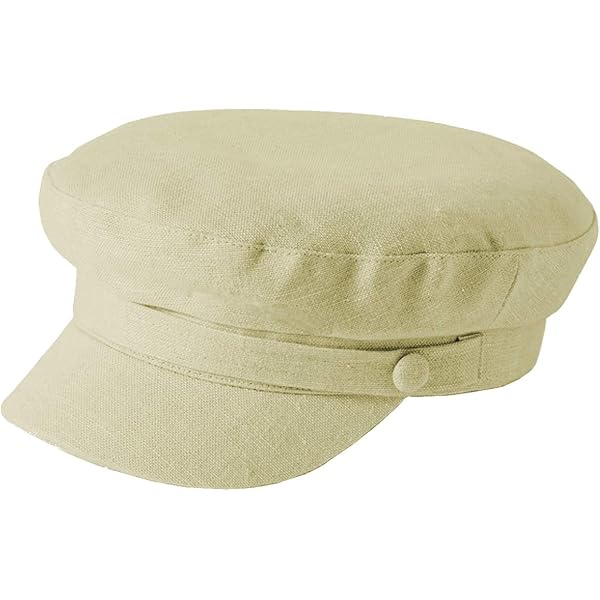 【FAILSWORTH】IRISH LINEN casquette Failsworth Millinery Irish Linen Cap in Charcoal, Size