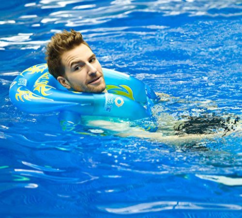 Swim Ring Portable Inflatable Pool Floats Neck Float Life Vest