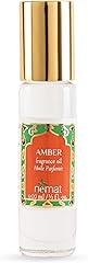 Nemat International Amber Perfume Oil Roll-On – Long Lasting Alcohol Free Amber Oil Perfume for Women and Men, Essential Oil 