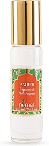 Nemat International Amber Perfume Oil Roll-On – Long Lasting Alcohol Free Amber Oil Perfume for Women and Men, Essential Oil 