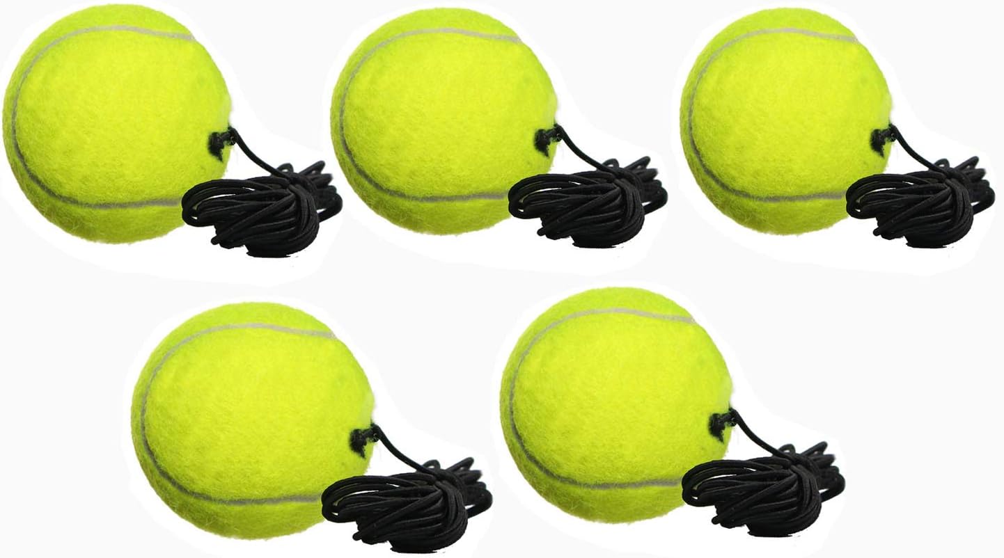 SCICE Tethered Tennis Ball Tennis Trainer Rebounder Ball 5