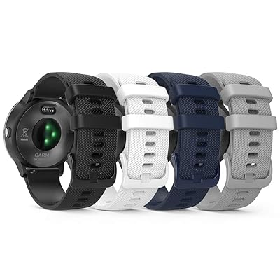 TUSITA 20mm Quick Release Silicone Band Garmin Bahrain Ubuy