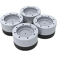 Shock and Noise Cancelling Washing Machine Support, Anti Slip Anti Vibration and Noise reducing Rubber Washing Machine…
