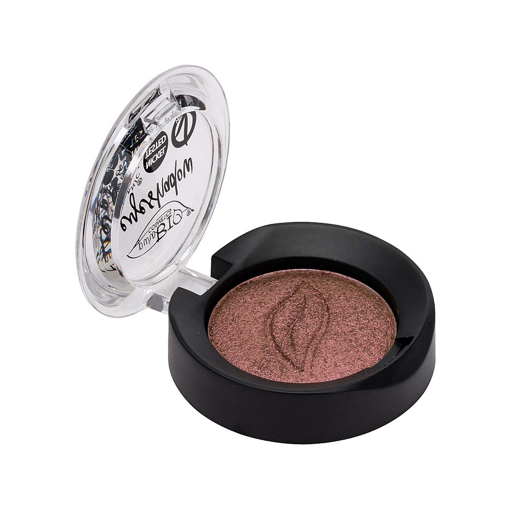 PuroBio Compact Eyeshadow, No. 15 Duo Chrome Antique Pink/Dove Grey
