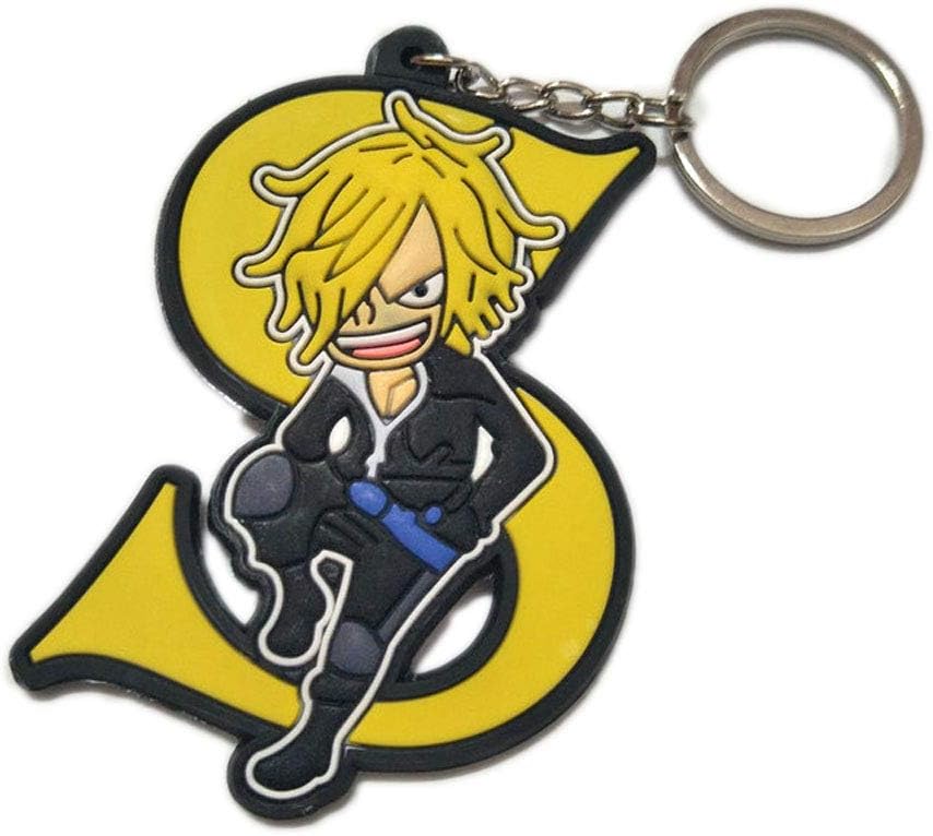 One Piece Keychain,PVC Keychains,keychains for kids,keychains for backpack.