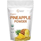 Micro Ingredients Organic Pineapple Powder, 8 Ounce, Rich in Immune Vitamin C for Immune System Booster and Great Flavor for 