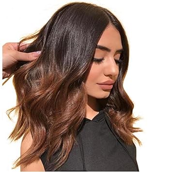 Amazon Com Short Body Wave Wig Ombre 1b 30 Brazilian Remy Human