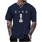 SOLY HUX Men's Graphic Tees Crew Neck T Shirts Short Sleeve T-Shirts Casual Summer Streetwear