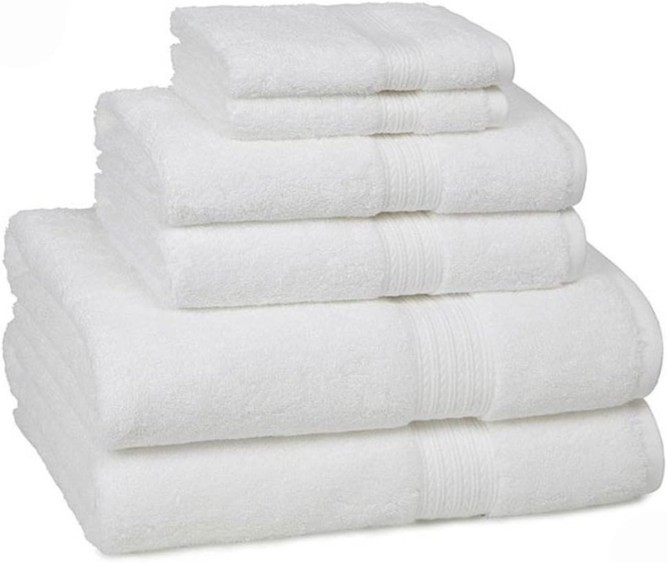 Imperial Plush Towels 100 Cotton Ultra Soft Premium Luxury White