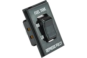 AM AUTOPARTS Fuel Gas Tank Selector Switch Dash Mounted Compatible with Chevy GMC C/K R/V Pickup Truck