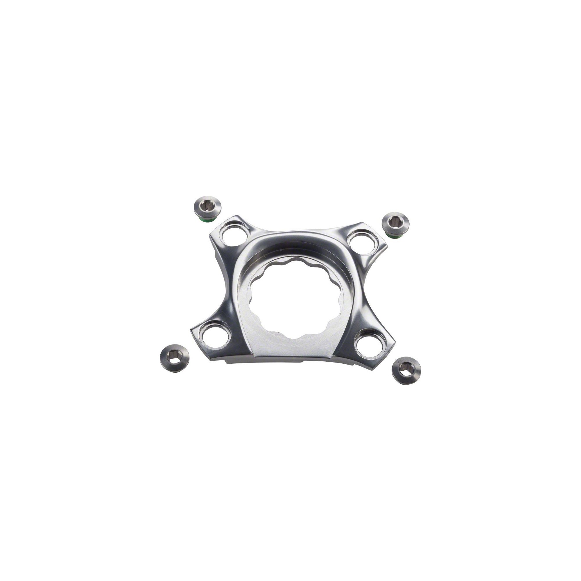 Truvativ Spider with Chainring Bolts XX1 (For Specialized) 76 mm BCD 11 Speed, 11.6118.004.000 - Zepher Grey