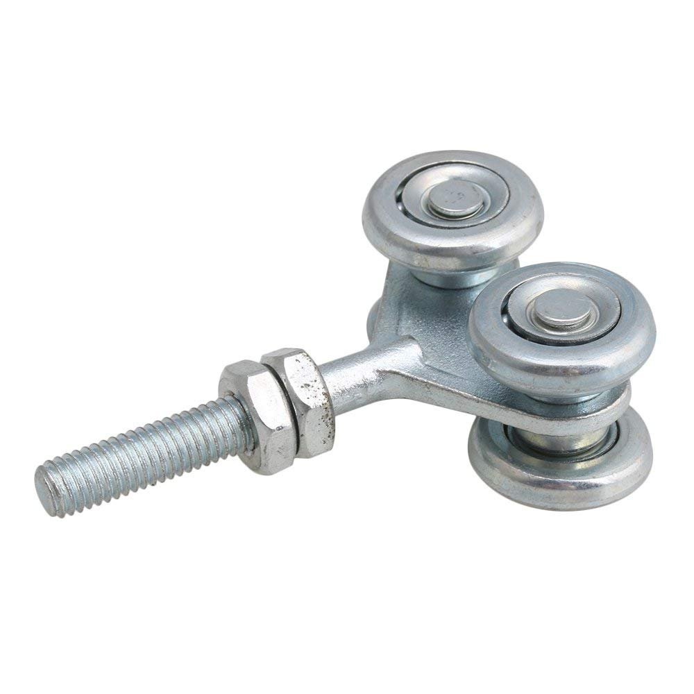 2 4cm Dia Sliding Track Roller Hanging Barn Door Rail Trolley