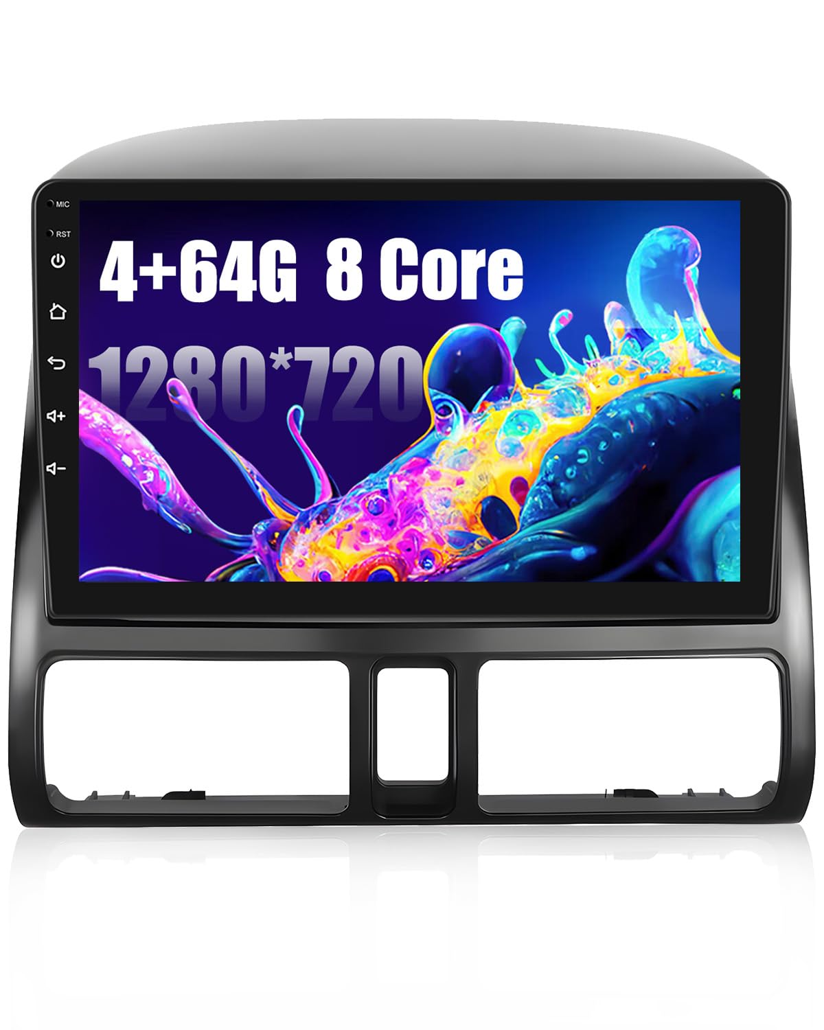 Photo 1 of [8 Core 4+64G] Android Radio for Honda CRV 2002-2006, 9" 1280 * 720 Touch Screen for CRV Car Stereo with Carplay Android Auto, 32EQ, Bluetooth5.0, 5G WiFi, GPS Navigation, DSP, Backup Camera