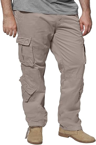 Amazon Match カーゴパンツ メンズ 大きいサイズ ミリタリーパンツ ワークパンツ 3357 ロングパンツ 通販
