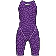 ARENA Girls Open Back Racing Tech Suit Powerskin St Next Kneeskin Swimsuit