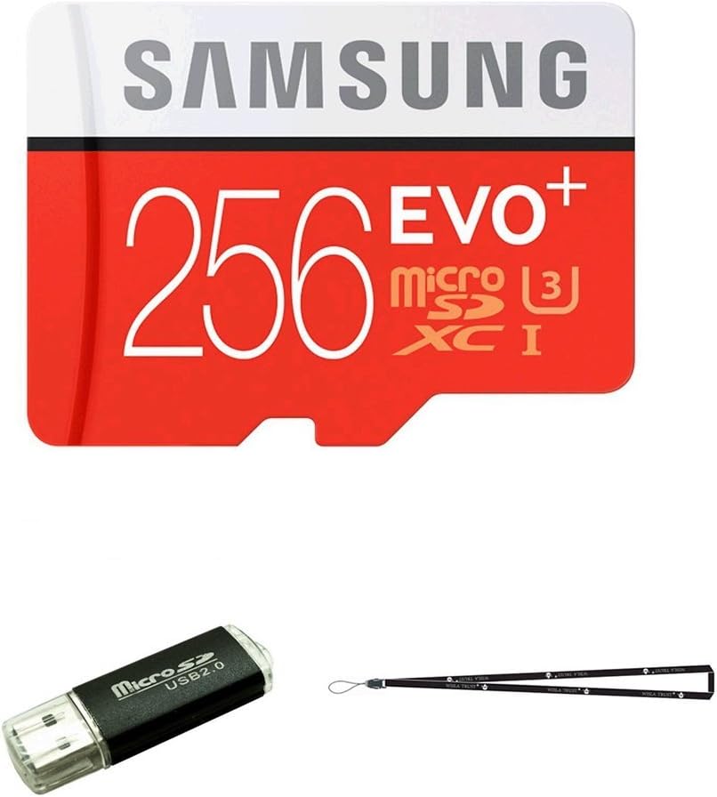 Amazon Com 256gb Samsung Evo Plus Micro Sd Xc Class 10 Uhs 1 256g