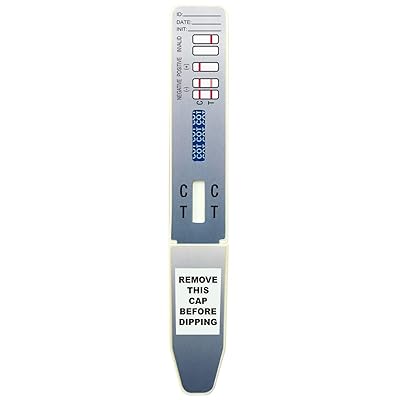 5 Pack Identify Diagnostics Nicotine Drug Test Dip - Uganda