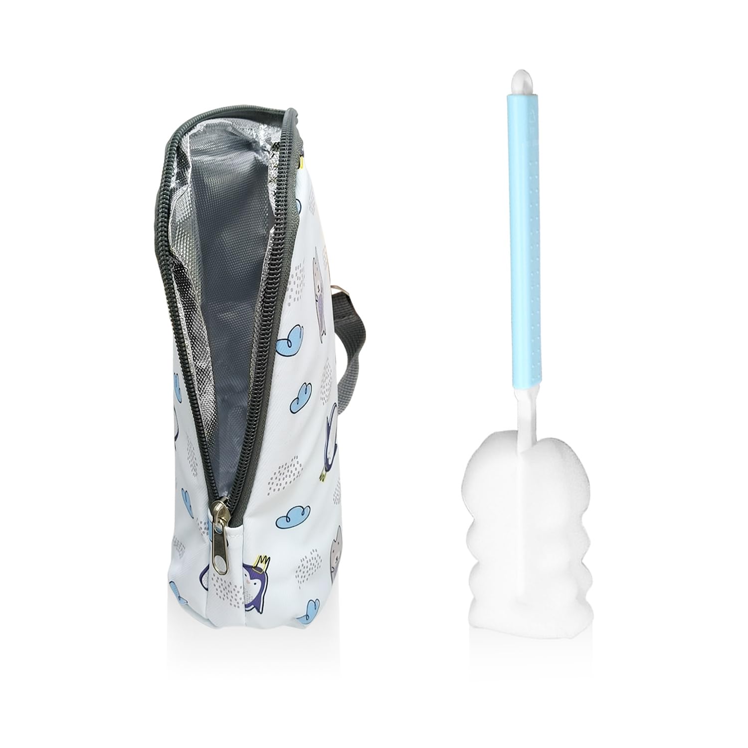 Portable Thermal Insulation Baby Bottle Bag - Waterproof Storage Cover