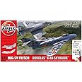 Airfix Dogfight Doubles Mig 17 & Douglas Skyhawk 1:72 Vietnam War Military Aviation Plastic Model Kit Gift Set A50185, Small