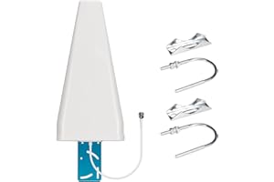 Lysignal Cell Phone Signal Booster for Home&Office 698-2700MHz Wide Band Directional Antenna 11DBi Yagi High Gain Antenna for