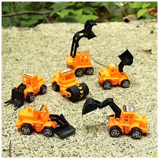 12 Pack Construction Vehicles Pull Back Style -Play Vehicles - Push and Play Engineering Trucks - Assorted Construction Designs - Image 4