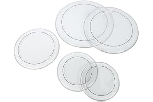 Alomejor 5 Pcs Set PET Drum Skin 12 13 14 16 22 Inch Standard Drumhead Pack with Sleek Modern Design Easy Installation Longla