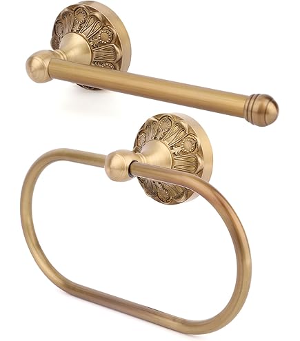 Porte-rouleau de papier toilette double avec étagère en laiton massif et distributeur de papier toilette de qualité hôtelière finition chrome poli