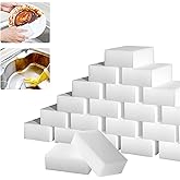 Magic Cleaning Sponges Eraser, 100Pack Melamine Sponge Foam, Kitchen Dish Sponge Scrubber Pads, Multi-Functional Household Cl