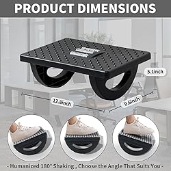 CasaZenith Foot Rest for Under Desk at Work