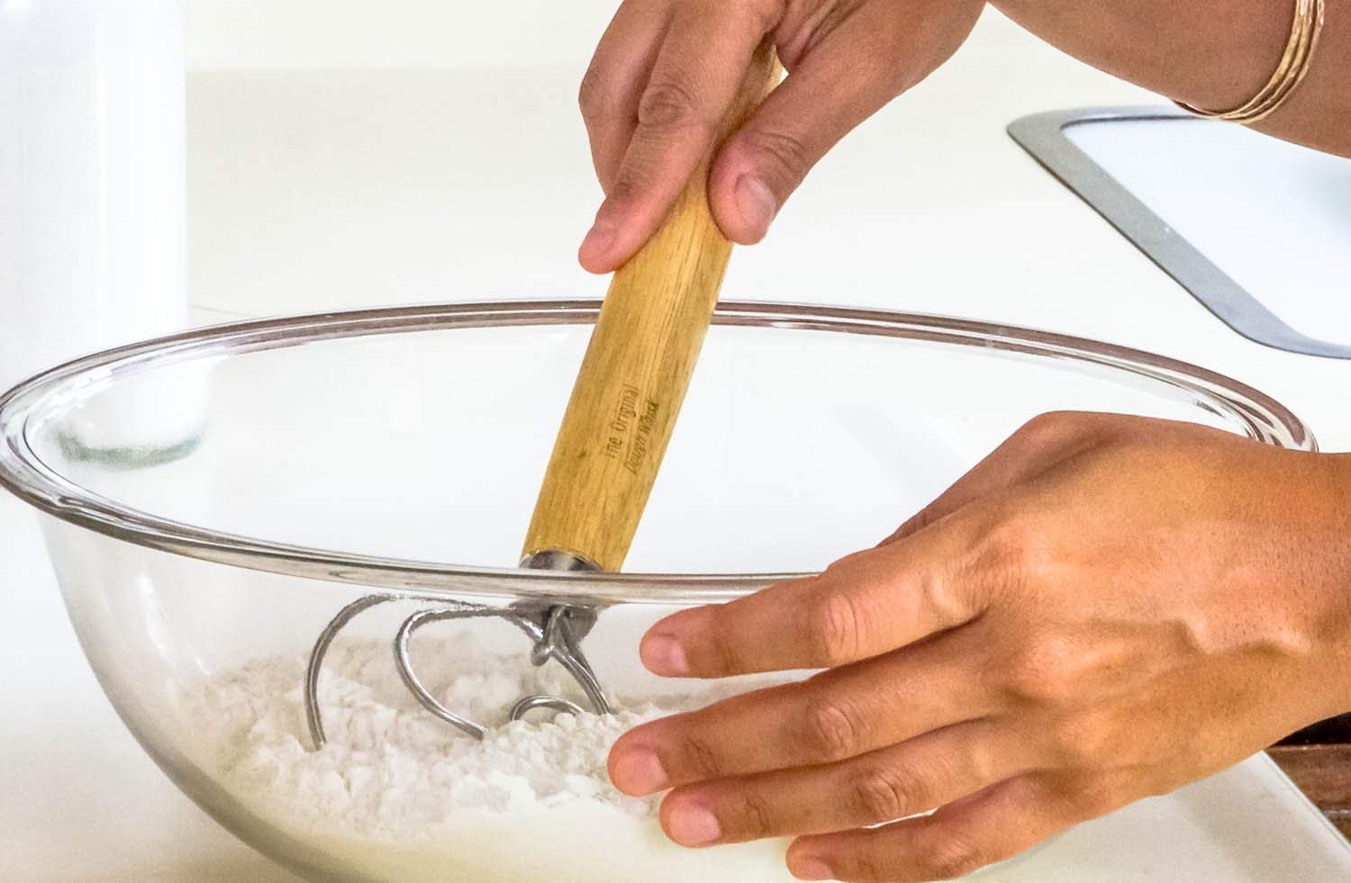 The Original Danish Dough Whisk LARGE 13.5” Stainless Steel Dutch