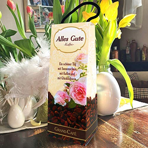 Kaffeebox: - Alles Gute - als Geschenk für Kaffeeliebhaber und Kaffeegenießer. Witzige Geschenkidee mit Kaffee zum…