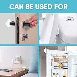 Strongest Wall Door Handle Stopper 3.15" Set 5