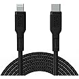 BLACK+DECKER USB C to Lightning Cable - Fast Compatible iPhone Lightning Cable - Durable Braided Type C iPhone Charger Cord - for Travel and Daily Use - Multiple Colors and Lengths - 6ft