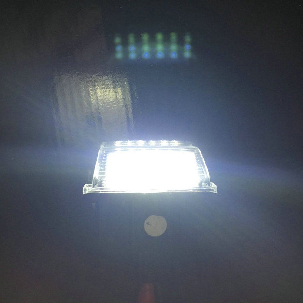 toyota corolla number plate lights