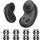 [8 Pairs] Galaxy Buds Live Ear Tips - Anti-Slip Silicone Cover Compatible With Samsung Galaxy Buds Live Earbuds Accessories W