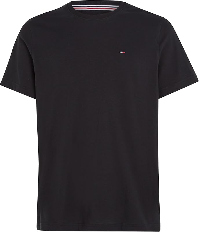 Camiseta de manga corta TJM Original Slim Fit, Negro (Tommy Black), M