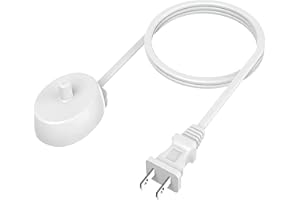 Electric Toothbrush Charger for Braun Oral-B,Replacement Type 3757 Charging Cord IP67 Waterproof Inductive for Pro500 Pro1000