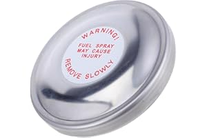 Veemoon Metal Tractor Fuel Cap Replacement Ennaa Petrol Tank Lid Compatible with Ford Tw Farm Tractor