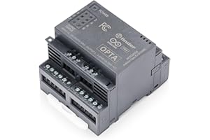 Arduino Pro Opta Ext D1608E [AFX00005] – Expansion Module with 16 Voltage Inputs & 8 Relays (250VAC 6A) for Real-Time Control, Monitoring & Predictive Maintenance