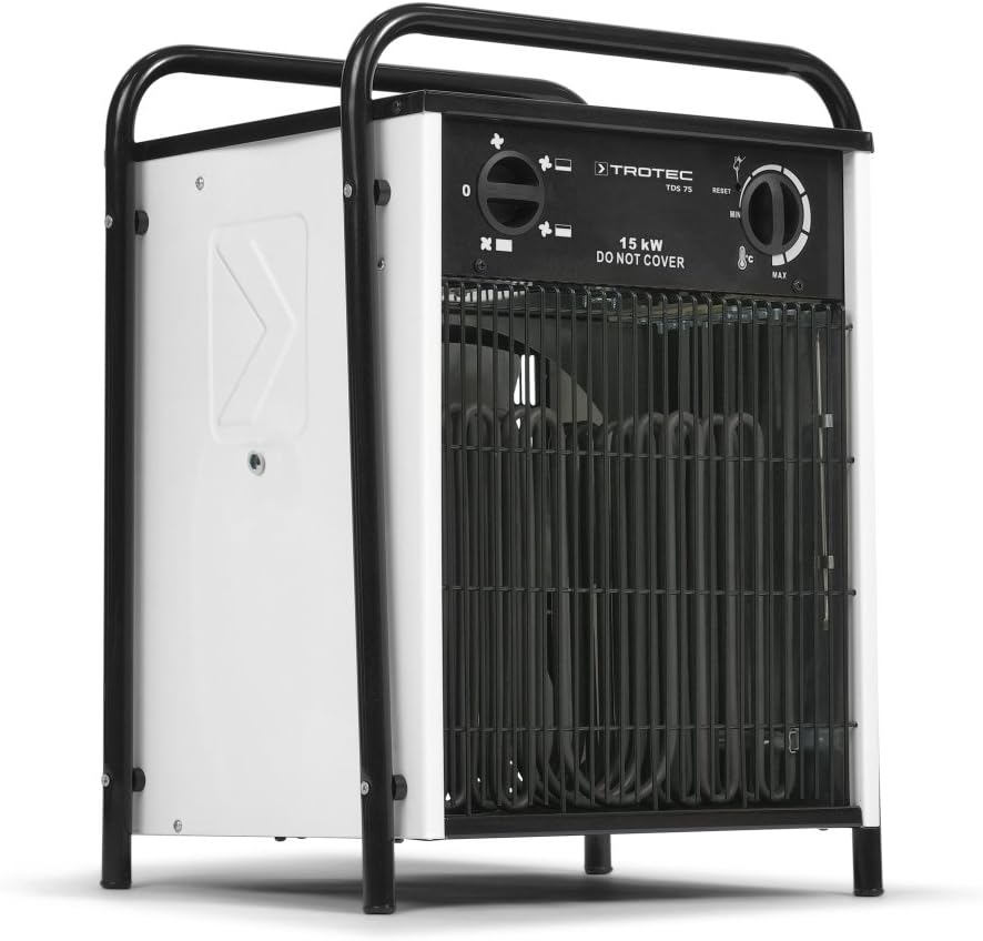 TROTEC Elektroheizer TDS 75 mit 15 kW Heizlüfter Heizgerät Bauheizer