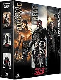 Coffret 3d : Dredd + I, Frankenstein + La Légende D'hercule - Pack