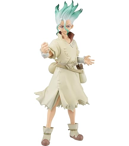 Dr.STONE　フィギュア② Amazon.com: Banpresto Dr.Stone Figure of Stone World molding