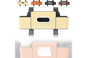 2026 New 3-in-1 Car Seat Back Storage Box, car organizers and storage box with Cup Holder, Multifunctional BackSeat Organizer