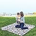 Skip Hop Baby Infant & Toddler Central Park Waterproof Convertible Outdoor Blanket & Detachable Cooler Bag, Multi Triangles